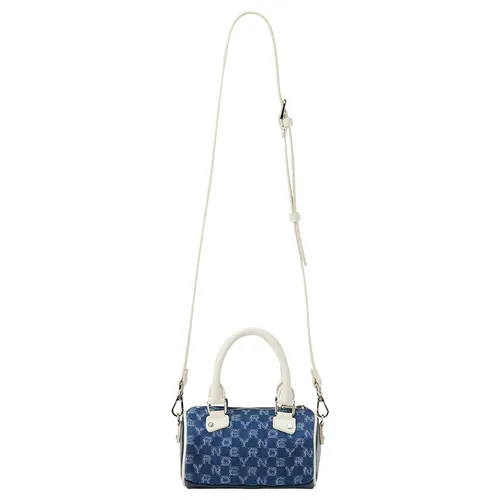 Nerdy - Túi Đeo Vai Nữ Nerdy Monogram Mini Cylinder PNES23AA21 Bag Màu Xanh Đậm - Vua Hàng Hiệu