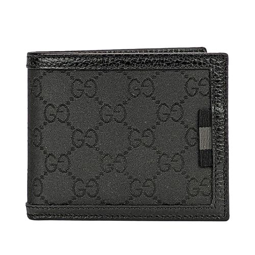 Ví Nam Gucci  Men's Signature Bifold Wallet Black Màu Đen