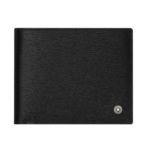 Túi xách Montblanc Nam Ví - Ví Nam Montblanc Men's Wallet Màu Đen - Vua Hàng Hiệu