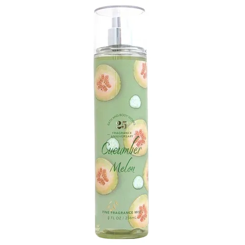 Xịt Thơm Toàn Thân Bath & Body Works Cucumber Melon 25th Anniversary Body Mist Spray 236ml