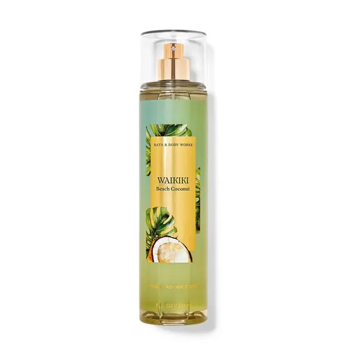 Xịt Thơm Toàn Thân Bath & Body Works Waikiki Beach Coconut Fine Fragrance Mist 236ml