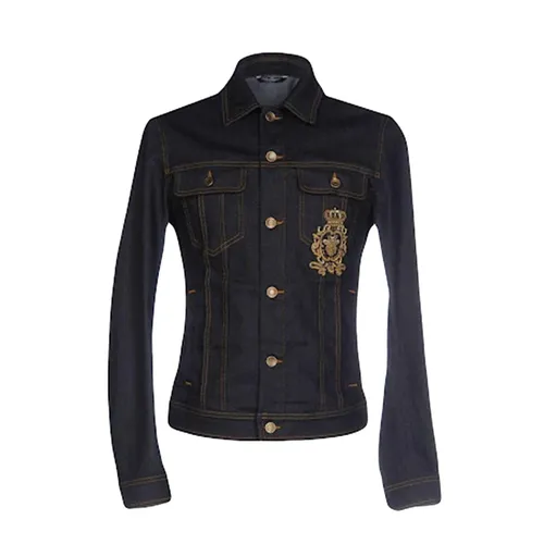 Áo Khoác Bò Nam Dolce & Gabbana D&G G9GX5Z Màu Xanh Denim Size 46