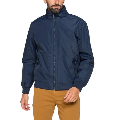 Áo Khoác Gió Nam Carrera Jeans Lót Nỉ Jacket With Fleece Lining 408B1425A_687 Màu Xanh Than Size L
