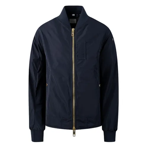 Burberry Nam Áo khoác - Áo Khoác Nam Burberry With Gold Zip 8061650 Màu Xanh Navy - Vua Hàng Hiệu