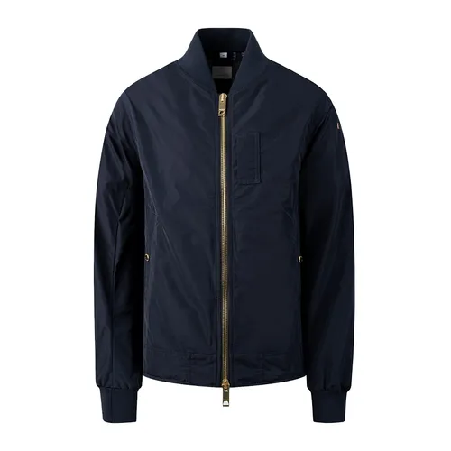 Burberry Nam Áo khoác - Áo Khoác Nam Burberry With Gold Zip 8061650 Màu Xanh Navy Size 44 - Vua Hàng Hiệu