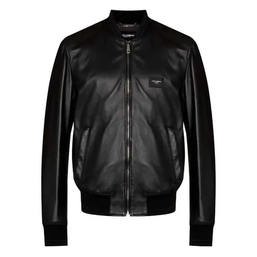 Thời trang - Áo Khoác Nam Dolce & Gabbana D&G Black Logo Jacket Màu Đen Size 48 - Vua Hàng Hiệu