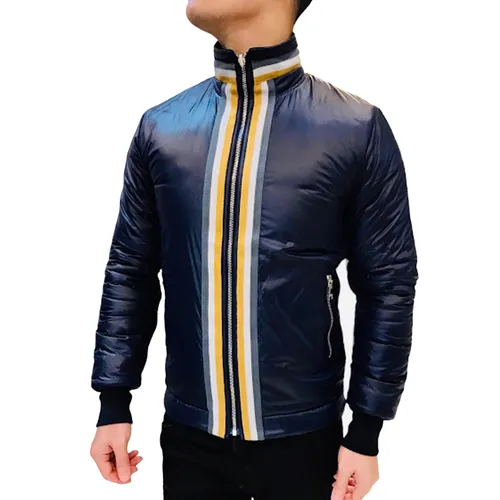 Thời trang Dolce & Gabbana Xanh Đen Áo khoác - Áo Khoác Nam Dolce & Gabbana D&G G9H25G Màu Xanh Đen (Mặc Hai Mặt) Size 44 - Vua Hàng Hiệu