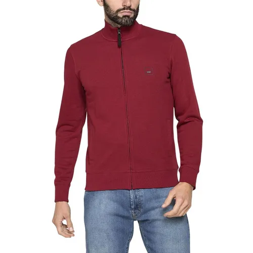 Áo Khoác Nỉ Nam Carrera Jeans 834A0043A_488 Màu Đỏ Size L