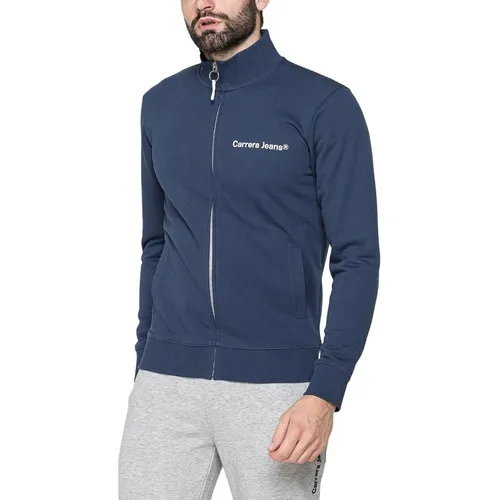 Carrera Jeans - Áo Khoác Nỉ Nam Carrera Jeans 834A0043A_671 Màu Xanh Size L - Vua Hàng Hiệu