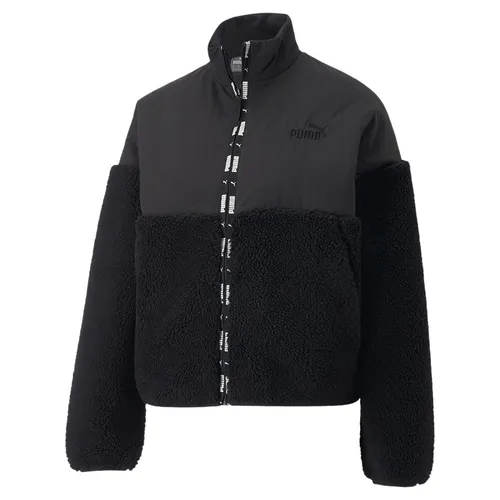 Áo Khoác Nữ Puma Women's Sherpa Jacket 849404_01 Màu Đen Size S - Thời trang - Vua Hàng Hiệu