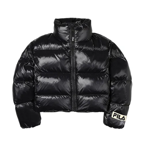 Fila - Áo Khoác Phao Nữ Fila Bow Milan Down FS2DJE4153F Màu Đen Size S - Vua Hàng Hiệu