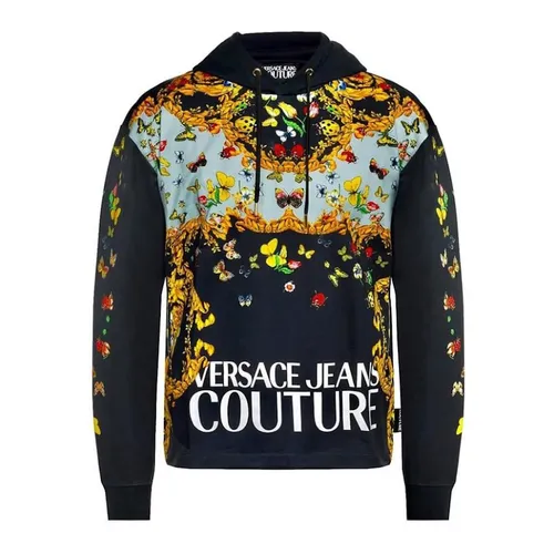 Versace - Áo Hoodie Nam Versace Jeans Couture Sweatshirt Màu Đen Size XS - Vua Hàng Hiệu