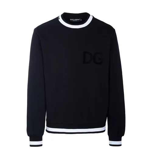 Áo Nỉ Sweater Nam Dolce & Gabbana D&G G9OW6T G7G1N Màu Đen Size 46