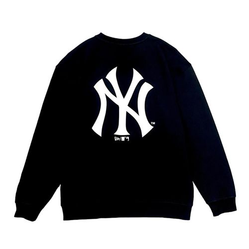 Áo Nỉ Sweater New Era x MLB Big Logo New York Yankeess 12727850 Màu Đen Size L-7