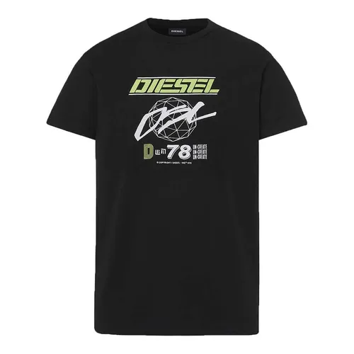 Diesel - Áo Phông Nam Diesel T-Diegos K43 GA04 Tshirt Màu Đen Size M - Vua Hàng Hiệu
