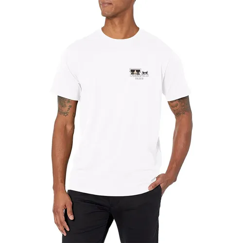 Thời trang Karl Lagerfeld - Áo Phông Nam Karl Lagerfeld Tshirt LM2G2339 GA03 Màu Trắng Size L - Vua Hàng Hiệu