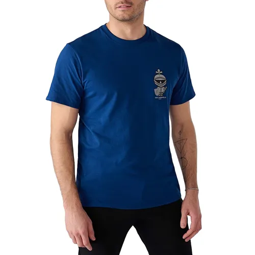 Thời trang Karl Lagerfeld - Áo Phông Nam Karl Lagerfeld Tshirt LM2G2445 GA03 Màu Xanh Blue Size L - Vua Hàng Hiệu