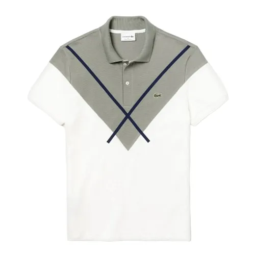 Áo Polo Lacoste Men's Made In France Jacquard Cotton Piqué Polo Shirt PH8532-51 Size S