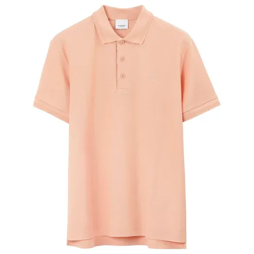 Áo Polo Nam Burberry Peach Pink Logo TB Embroidered 8070168 Màu Hồng Đào - Thời trang - Vua Hàng Hiệu