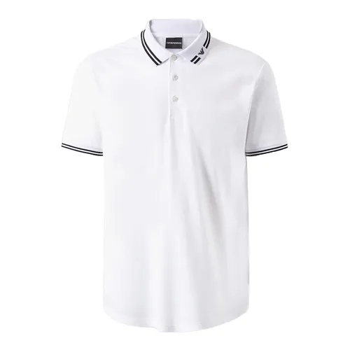 Áo Polo Nam Emporio Armani Polo Shirt 6G1FP4 Màu Trắng Size S - Thời trang - Vua Hàng Hiệu