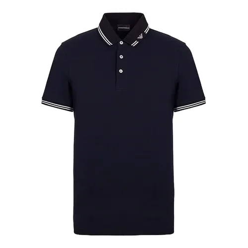 Áo Polo Nam Emporio Armani Short Sleeve Polo Shirt Màu Xanh Navy Size XS - Thời trang - Vua Hàng Hiệu