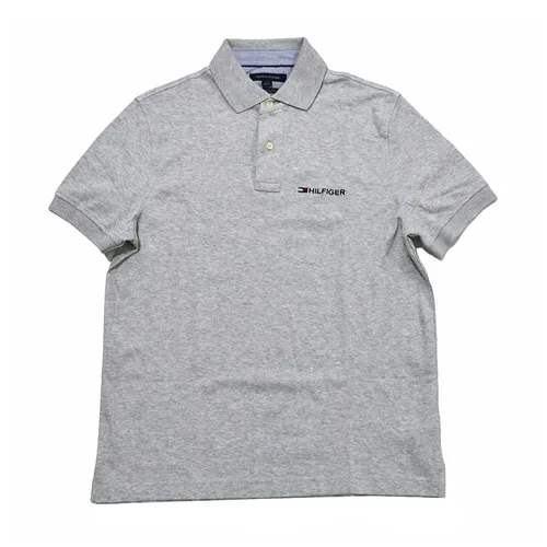 Thời trang Tommy Hilfiger Áo Polo Mỹ - Áo Polo Nam Tommy Hilfiger Polo Shirt 78j5591 050 GD04 Màu Xám Size M - Vua Hàng Hiệu