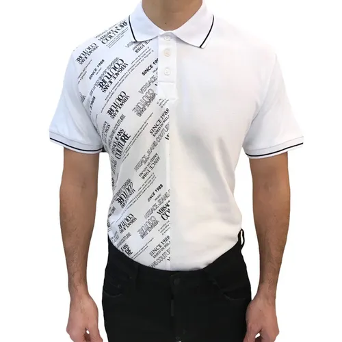 Áo Polo Nam Versace Jeans Couture Polo 71GAG627 Màu Trắng Size M - Thời trang - Vua Hàng Hiệu