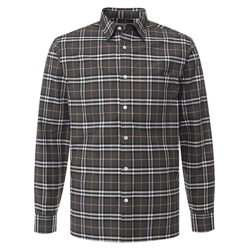 Áo Sơ Mi Nam Burberry Cotton Shirt 8004833 Phối Màu Size M