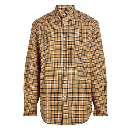 Áo Sơ Mi Nam Burberry Long Sleeve Shirt 8003852 Màu Be Vàng Size S - Thời trang - Vua Hàng Hiệu