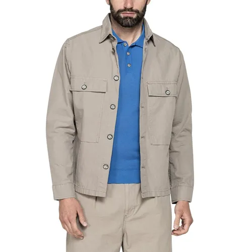 Áo Sơ Mi Nam Carrera Jeans Utility Overshirt 4111167X_262 Màu Khaki Size M