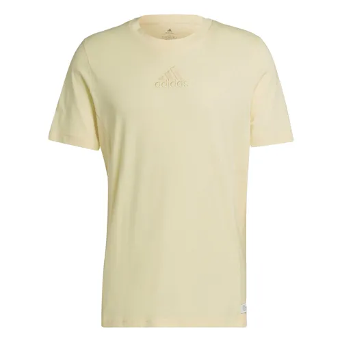 Áo Thun Nam Adidas M Internal Tee HJ9807 Màu Vàng Nhạt Size S - Thời trang - Vua Hàng Hiệu