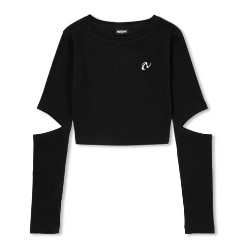 Áo Thun Nữ Nerdy Cutout Long Tshirt Màu Đen - Thời trang - Vua Hàng Hiệu