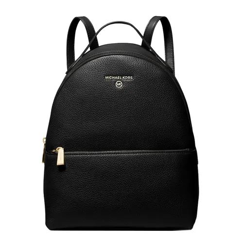 Túi xách - Balo Nữ Michael Kors MK Valerie Medium Leather Backpack 30F2G9VB2L Màu Đen - Vua Hàng Hiệu