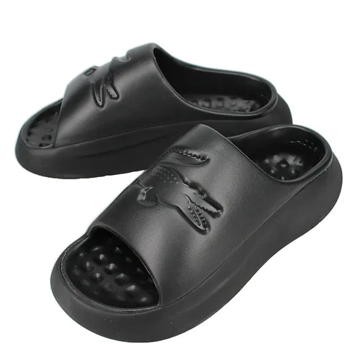Dép Lacoste Croco 3.0 Synthetic Slides 0100-LAC45CFA000402H003 Màu Đen Size 40.5