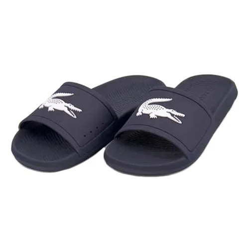 Dép Lacoste Croco Slides 119 1 7BPUM0021DAAA Màu Xanh Đen Size 39.5