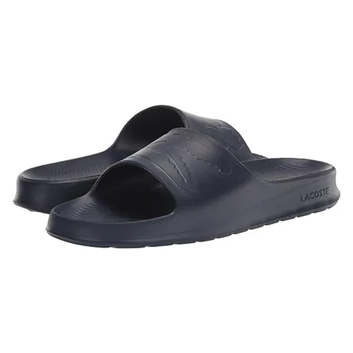 Dép Lacoste Croco Slides 743CFA0048DG2 Màu Xanh Đen Size 40.5