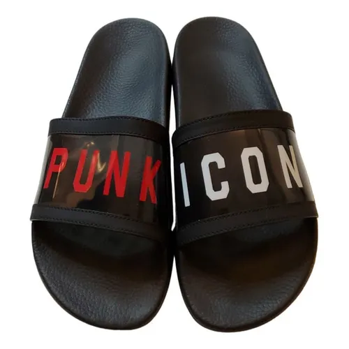 Dép Nam Dsquared2 FSM0020358015852124 Màu Đen Size 39