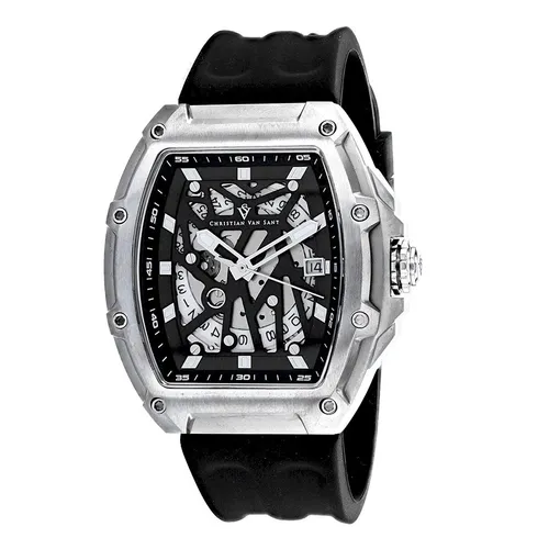 Đồng Hồ Nam Christian Van Sant Odyssey Watch CV6190 Màu Đen