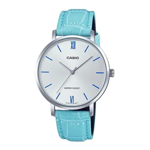 Đồng hồ - Đồng Hồ Nữ Casio LTP-VT01L-7B3UDF Màu Xanh Blue Nhạt - Vua Hàng Hiệu