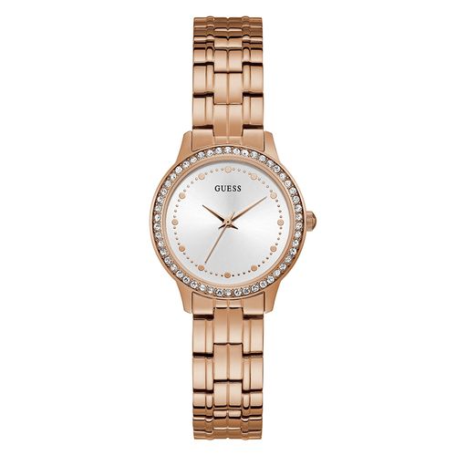 Đồng Hồ Nữ Guess Rose Gold-Tone Petite Watch U1209L3 Màu Vàng Hồng