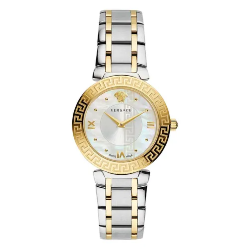 Đồng hồ - Đồng Hồ Nữ Versace Daphnis Swiss Quartz Watch V16060017 Màu Bạc/Vàng Gold - Vua Hàng Hiệu