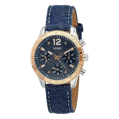 Đồng hồ Unisex Mỹ - Đồng Hồ Unisex Guess Marina Watch W1057L1 Màu Denim - Vua Hàng Hiệu