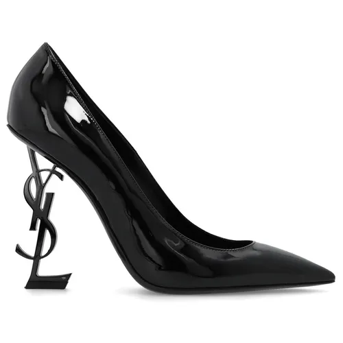 Giày YSL - Giày Cao Gót Nữ Yves Saint Laurent YSL Opyum Pointed Toe Pumps Màu Đen Size 35.5 - Vua Hàng Hiệu