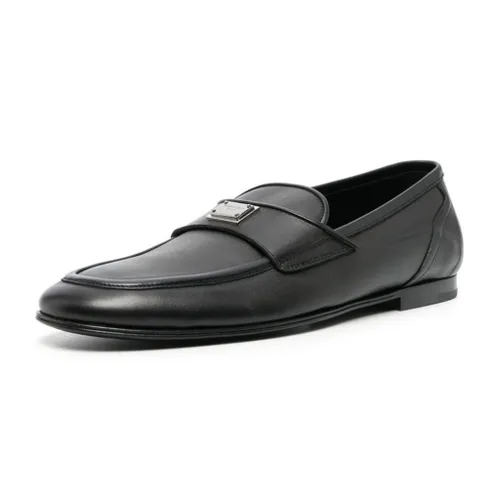 Giày Lười Dolce & Gabbana D&G Ariosto Loafers A50488 Màu Đen Size 40