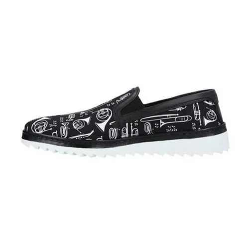 Dolce & Gabbana Giày Slip On - Giày Slip On Nam Dolce & Gabbana D&G Black Footwear Màu Đen Size 39.5 - Vua Hàng Hiệu