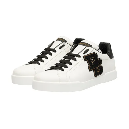Giày Sneaker Nam Dolce & Gabbana D&G CS1558 Lowtop Màu Trắng Size 7.5