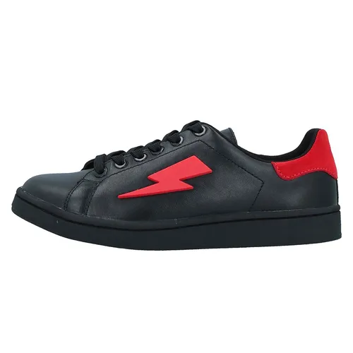 Neil Barrett Da cao cấp - Giày Sneaker Neil Barrett BTC902 Màu Đen Size 39 - Vua Hàng Hiệu