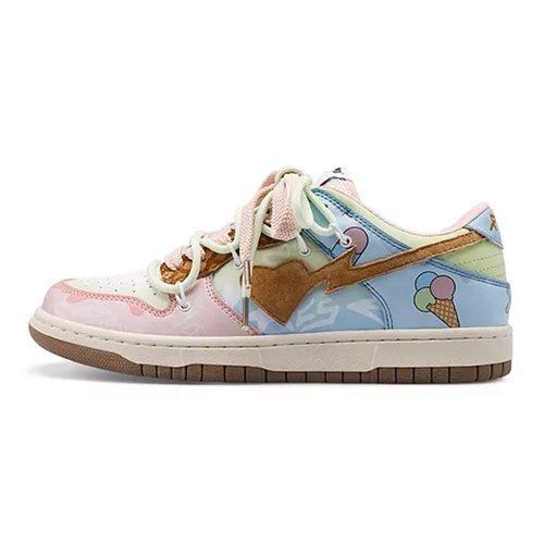 Cat & Sofa - Giày Sneaker Unisex Cat & Sofa X Mabu AC245 Màu Hồng Xanh - Vua Hàng Hiệu