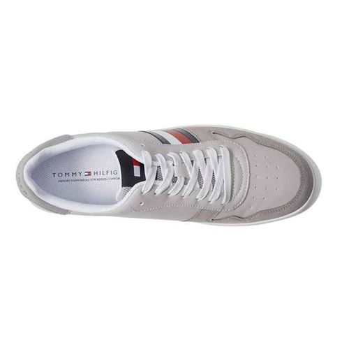 Giày Sneakers Nam Tommy Hilfiger Limmy LGY01 Low Cut Logo Sideline Shoes Màu Xám Size 41-5