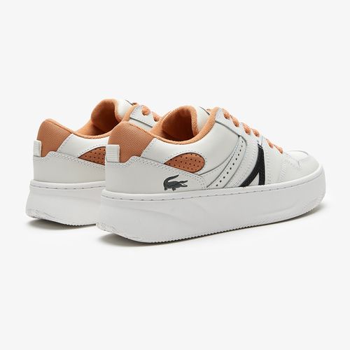 Giày Thể Thao Lacoste L005 Leather Trainers 44SFA0048 291 Màu Trắng Phối Cam Size 37.5-3